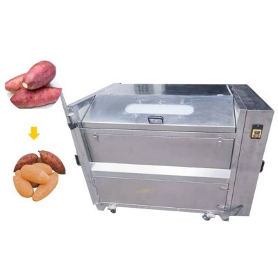 Industrial Automatic Electric Sweet Potato Washer And Peeler Machine For Sale