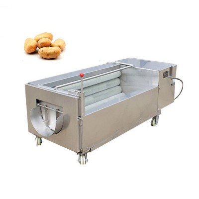 Automatic Washer Type Potato Peeler Washer Sweet Potato Onion Peeling Washing Machine